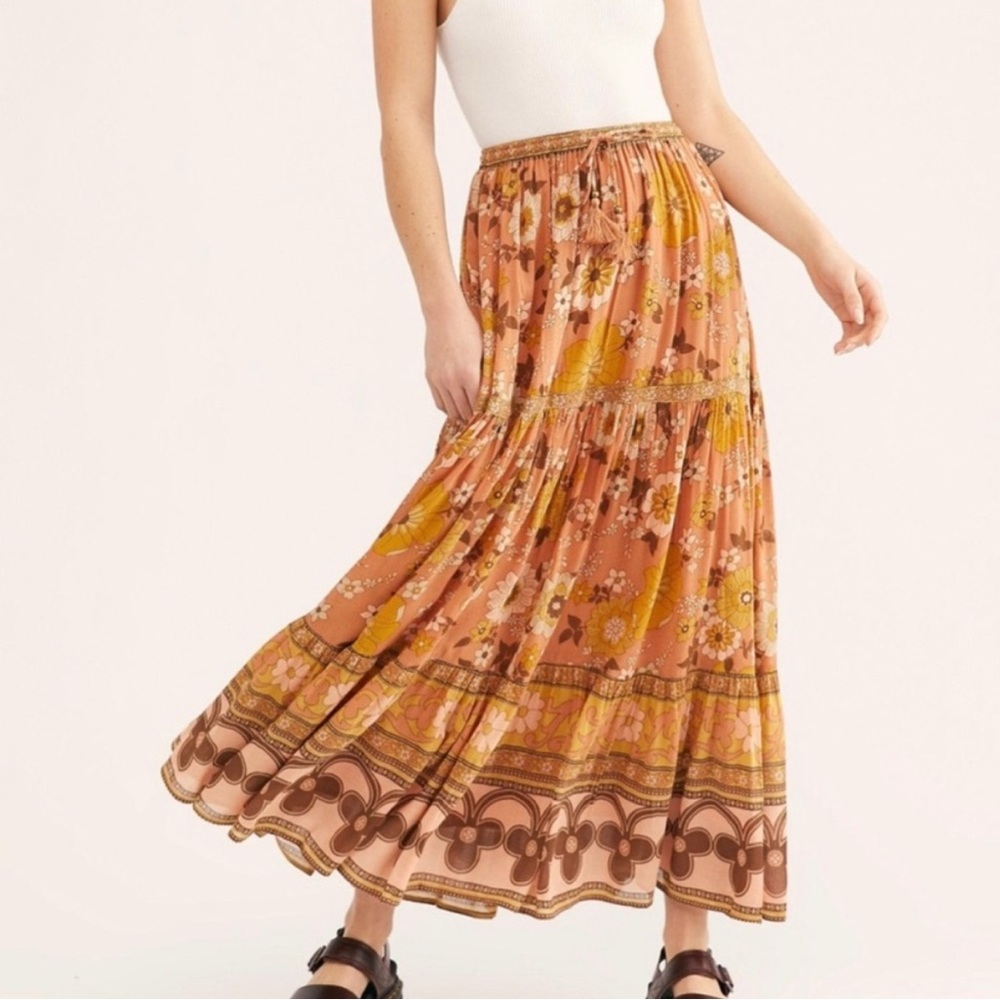 Spell x Free People Buttercup Maxi Skirt
